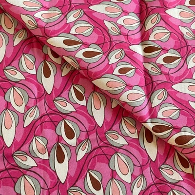 2 YD Mod Geometric Decor Upholstery Fabric Yellow Orange - Image 1 of 4