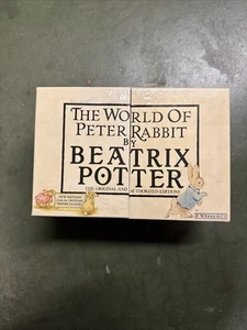 1986~The World of Peter Rabbit By Beatrix Potter~22 Book Presentation Box Set - Picture 1 of 8