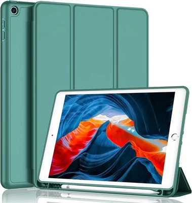 iPad 9th 8th 7th Generation 10.2" Smart Cover Case for Apple Tablet w/ Soft Skin - Image 1 of 4
