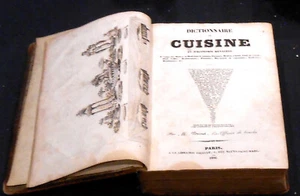 Dictionnaire de Cuisine et d’Economie Ménagère, for the use of masters and ... - Picture 1 of 2