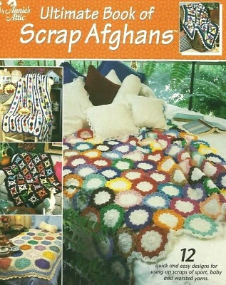 Ultimate Book of Scrap Afghans: 12 Designs to Crochet using WW Yarn  AA872218 - Image 1 of 2