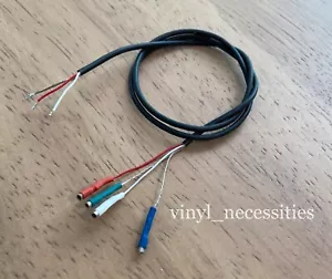 Tonearm Wire Set AWG 32# 2channels Shielded wire 1.2 terminal 400mm/15.75inches - Picture 1 of 3