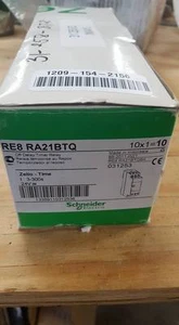 SCHNEIDER RE8RA21BTQ DIGITAL TIMERS box of 10                    W211 - Picture 1 of 1