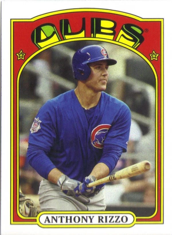 2013 Topps 1972 Topps Minis #TM12 Anthony Rizzo - NM-MT - Image 1 of 1