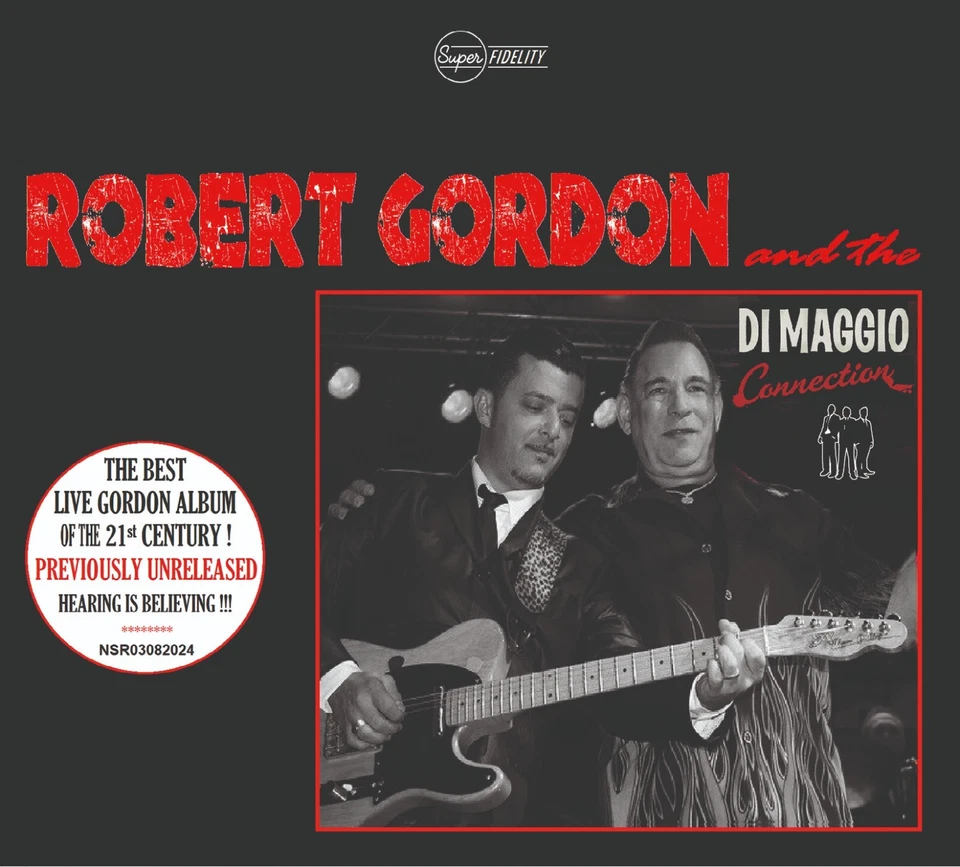 ROBERT GORDON New Sealed Ltd Ed 2025 LIVE UNRELEASED EUROPEAN CONCERT CD Foto 1 de 1