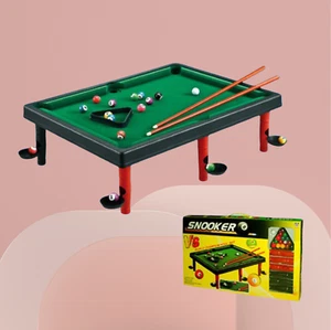 16" x 13" Mini Table Billiards Kid Pool Toy Game Parent-child Interactive Play - Picture 1 of 7