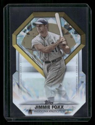 2022 Topps Update Jimmie Foxx Diamond Greats Die Cuts #DGDC-68 Card - Image 1 of 2