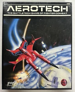 AEROTECH~THE BATTLETECH GAME OF FIGHTER COMBAT~1609~FASA CORPORATION~COME NUOVO - Imagen 1 de 16