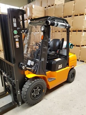 Hangha CPQD 25 Gabelstapler Kabine Wetterschutzhaube Hefter - Bild 1 von 4