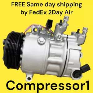 AC Compressor For VW Passat Jetta Beetle 2016 2017 2018 - Picture 1 of 2