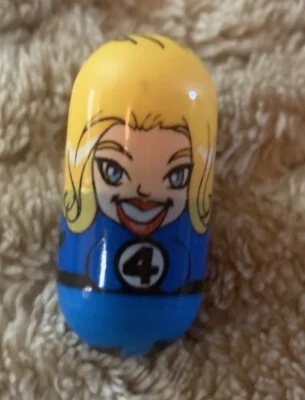 Marvel Mighty Beanz #6 Invisible Woman Bean Cómic Fantastic Four Libro NUEVO Foto 1 de 2