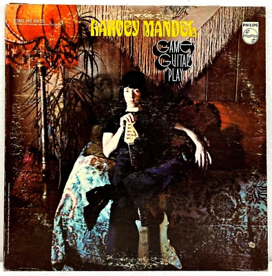 Harvey Mandel Games Guitars Play 1969 Vinyl Philips Records 1st Press Psych Rock Foto 1 de 4