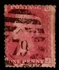 GB QV Penny Red 1858-79 1d lettres DJ PR015 courrier enregistré gratuit