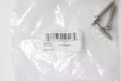 Ives 地板门挡带木螺丝抛光镀铬铸黄铜 3 — 第 1/3 张图片