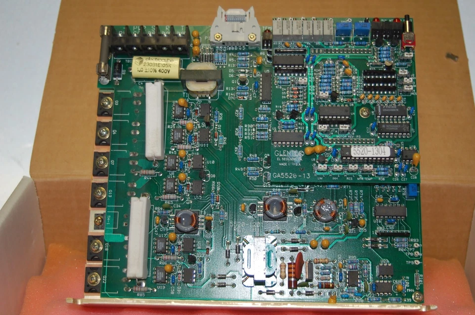 GLENTEK GA5520-SAT SERVO AMPLIFIER MODULE NEW IN BOX STANLEY AIR TOOL P/N X5389 - Image 1 of 3