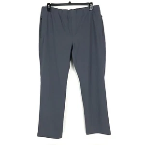 Eddie Bauer Fleece-Lined Trail Pants Women's Size XL Gray Hiking Outdoor Winter - Picture 1 of 12