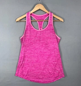 Danskin Now Sports Tank Top Women's Medium (8-10) Pink Racerback Dri More Active - Picture 1 of 9