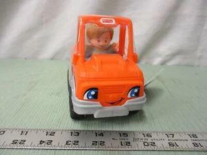  Fisher Price Little People Help A Friend orange Pickup Truck braune Haare Junge - Bild 1 von 6