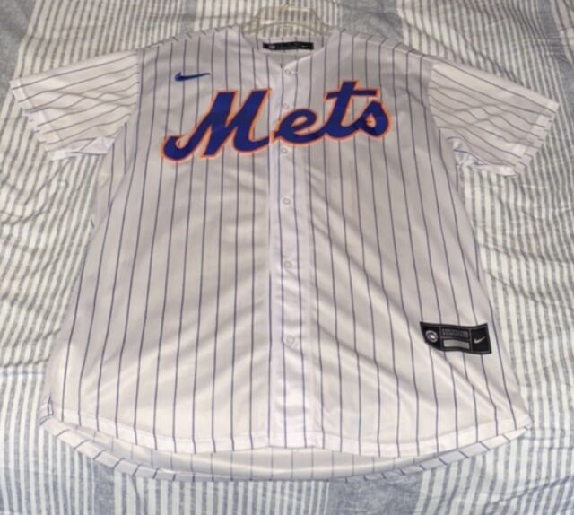 Nike Men's Francisco Lindor White New York Mets Home Authentic