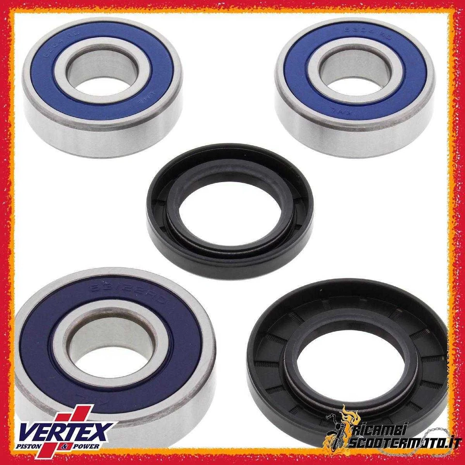 Kit cojinete rueda trasero honda cbr 900 rr 1996-1999 25-1257#3 Foto 1 de 1