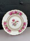 Spode Pink Cabbage Roses Cake Plate 23.5 cm Wide RARE Unseen (2)