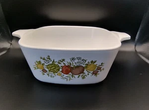 Corning Ware “Spice of Life” Small Square 2 ¾ Cup Casserole Dish P-43-B - Picture 1 of 13