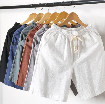 Mens Boxers Linen Eco Friendly Shorts Breathable Underwear Briefs Gift Idea - Image 1 of 4