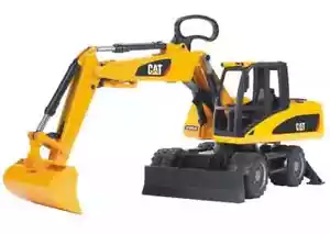 1/16th Caterpillar Wheel Excavator (Plastic) by Bruder 02446 - Picture 1 of 1