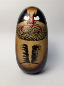 Large 11" Hand Made Japanese Daruma Doll - Picture 1 of 8