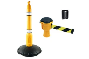 KIT DE SEGURIDAD con poste y base de unidad única y clip de montaje en pared - Imagen 1 de 7