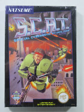 S.C.A.T.: SPECIAL CYBERNETIC ATTACK TEAM (GREEN) NES USA NEW (LIMITED RUN GAMES)