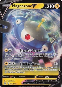 Magnezone V Ultra Raro Holo SWSH11: Lost Origin 056/196 Casi Nuevo - Imagen 1 de 2