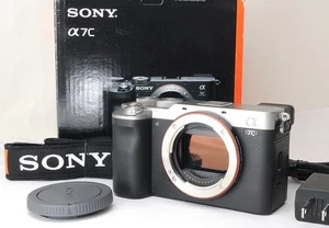 Sony A7C [in Box SC:7843] Silver ILCE-7C Mirrorless With Strap  Charger Adapter - Picture 1 of 13