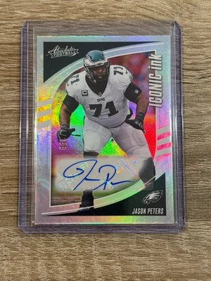 Panini Absolute Jason Peters Signature 2025 automático/199 Foto 1 de 2