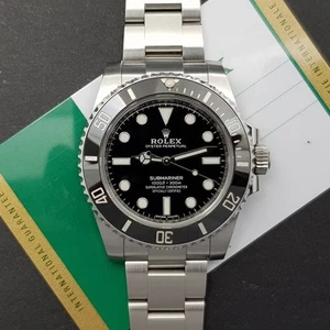 Rolex Submariner (ohne Datum) 114060 mit Karte sehr guter Zustand Stahl Stahl 1397 - Bild 1 von 10