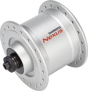 Shimano Nabendynamo DH-C3000 silber 32H QR E2 6V-3,0W ALT:100mm EDHC30003NQBASG - Bild 1 von 3