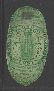 Bigjake: RS-266a, 1 cent Edward Wilder - Match & Medicine - Picture 1 of 2
