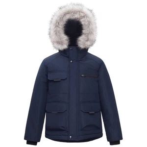 Rokka&Rolla Boys' Water-Resistant Fleece Lined Puffer Jacket Ripstop Winter Park - Picture 1 of 39