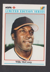1990 AGFA Willie McCovey San Francisco Giants - Bild 1 von 2