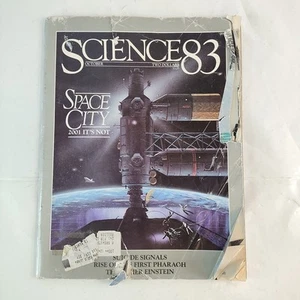 Rare Science Science 83 Magazine October 1983 Space Station Aids Albert Einstein - Imagen 1 de 13