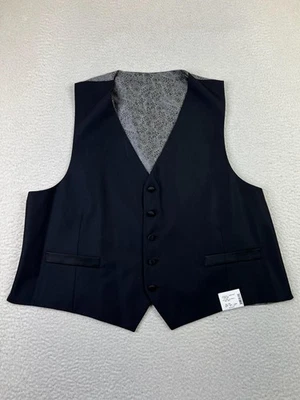Nordstrom Vest Mens 48R Wool Formal Suit Waistcoat NEW - Image 1 of 4