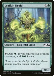 4 Leafkin Druid 4x x4 - NM - Core Set 2020  SPARROW MAGIC - Picture 1 of 1