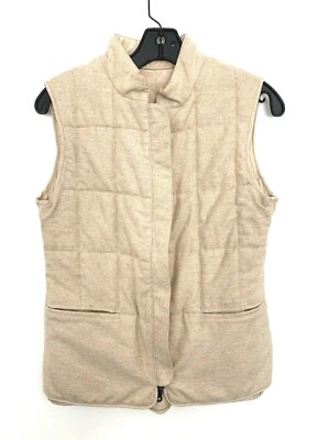 Chaleco Luciano Barbera Cachemira Tostado Talla 42 Mediano  Foto 1 de 3