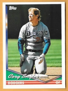 CORY SNYDER LOS ANGELES DODGERS #683 - TOPPS CASI NUEVO- COMO NUEVO 1994 - Imagen 1 de 2