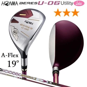 Ladies HONMA BERES U-06 3Star Hybrid U19 19deg A-Flex ARMRQ X 38 3S Women - Picture 1 of 9