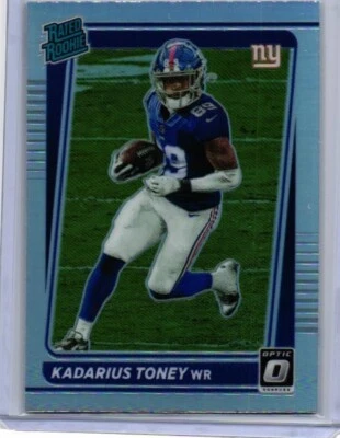 2021 Optic Holo Silver Preview Kadarius Toney Rookie #P-264 - Image 1 of 2