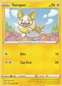 Yamper 74/202 Pokemon Sword & Shield - Picture 1 of 2