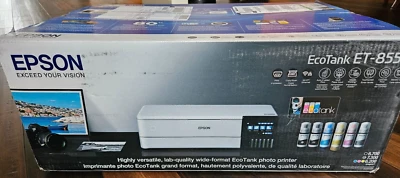 Epson EcoTank Photo ET-8550 Wireless Supertank  All-in-One Printer - BRANDNEW - Image 1 of 4