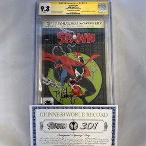 Spawn 301 CGC SS 9.8 Todd McFarlane Auto 2nd Print Inaugural Ed 11/19 COA ๐ฅ๐ฅ๐ฅ - Picture 1 of 7
