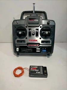 FUTABA T6X SKYSPORT 6 controller transmitter RC RADIO plane helicopter set 35Mhz - Picture 1 of 9